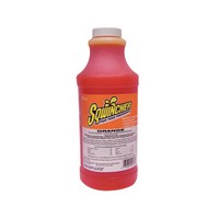 Sqwincher Corporation 020226-OR Sqwincher 32 Ounce Liquid Concentrate Orange Electrolyte Drink - Yields 2 1/2 Gallons (12 Each P